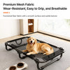 Foldable Elevated Dog Bed with Breathable Mesh