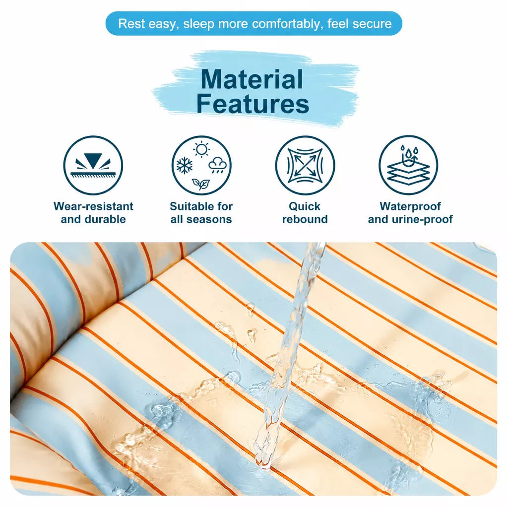 All-Season Waterproof Dog Bed for Small to Large Dogs