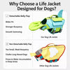 Dog Life Jacket for Swimming & Outdoor Water Activities