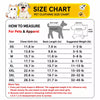 Polar Fleece Four-Leg Pet Jacket for Cats and Dogs