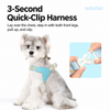 Y-Shaped Nylon Dog Harness and Leash