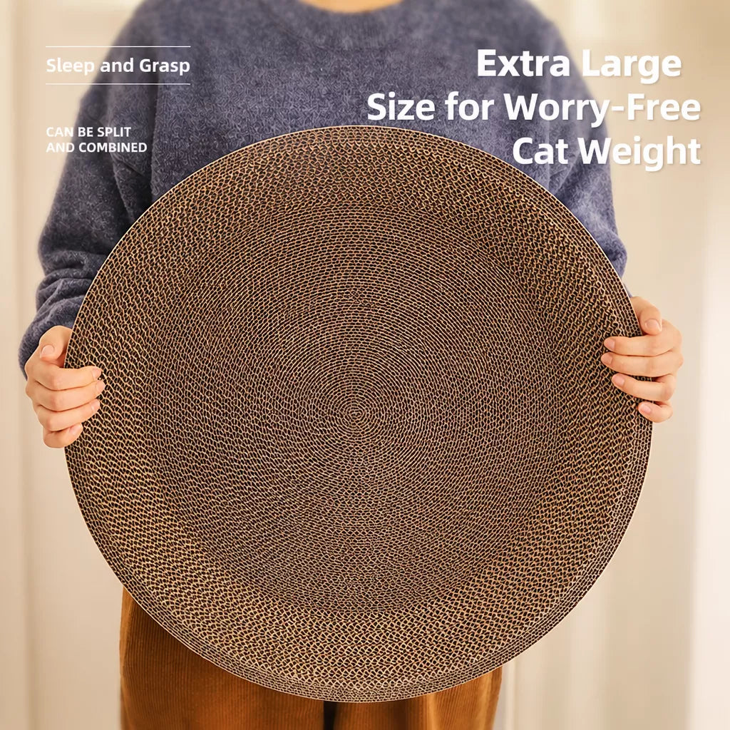 Corrugated Cardboard Cat Scratcher Lounge