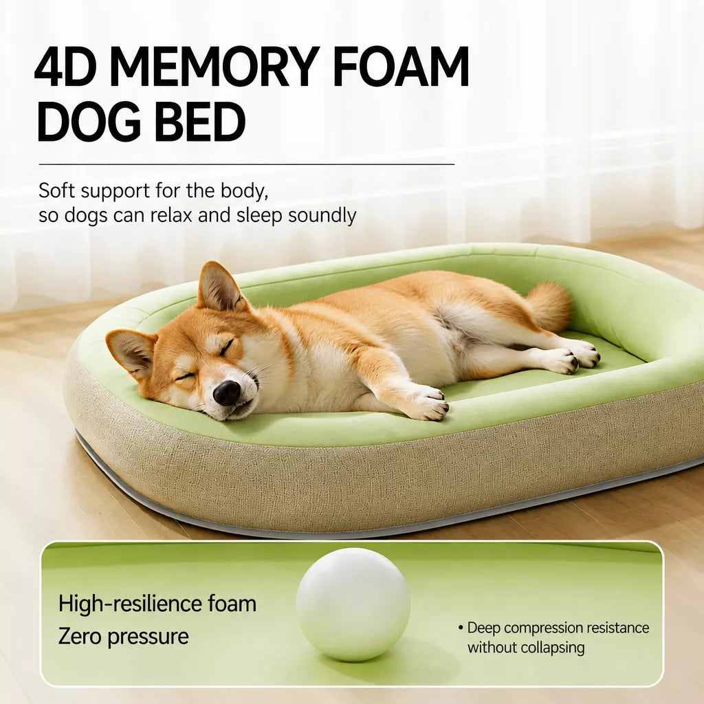 Sofa-Style Dog Bed for Small to Medium Dogs
