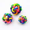 Rainbow Bell Rope Ball Toy for Cats and Dogs