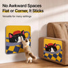 Adhesive Felt Cat Scratcher Mat for Walls and Furniture