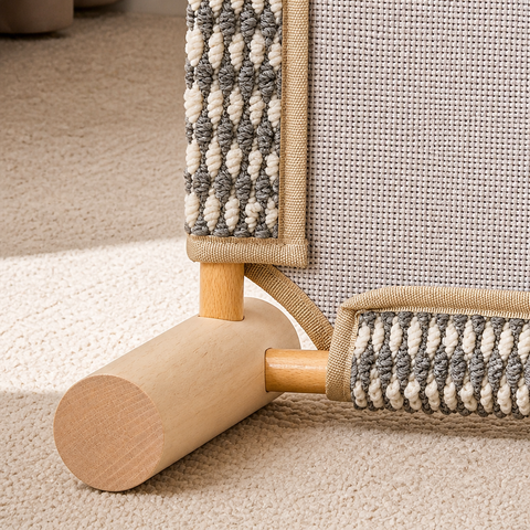 Washable Hammock-Style Cat Bed with Scratch Pad