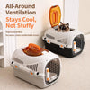 Ventilated Portable Pet Carrier for Small Dogs & Cats