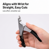 Stainless Steel Dog Nail Clippers with File for Medium & Large Dogs