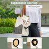 Adjustable Mesh Pet Carrier Bag for Cats and Dogs