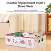 Rectangular Corrugated Cardboard Cat House & Scratcher