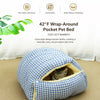 Enclosed Pet Bed for Cats & Small Dogs