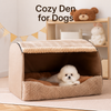 Covered Pet Bed House for Dogs and Cats - p-00712