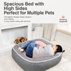 Thick Winter Pet Bed with Removable, Washable Cover