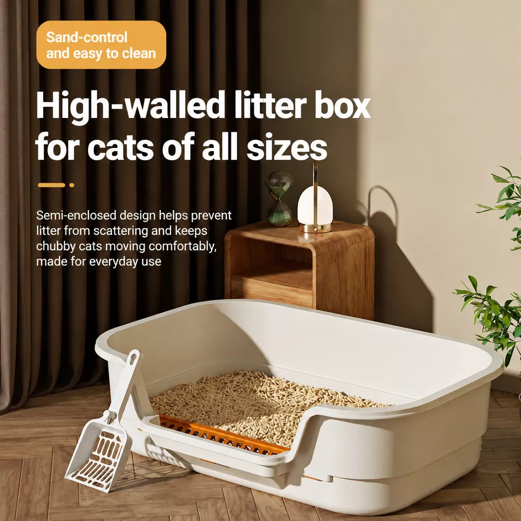 Extra-Large High-Sided Cat Litter Box p-05691
