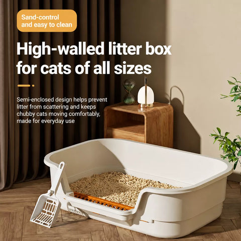 Extra-Large High-Sided Cat Litter Box p-05691