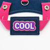 Denim-Style Nylon Pet Harness with Optional Leash for Small Pets