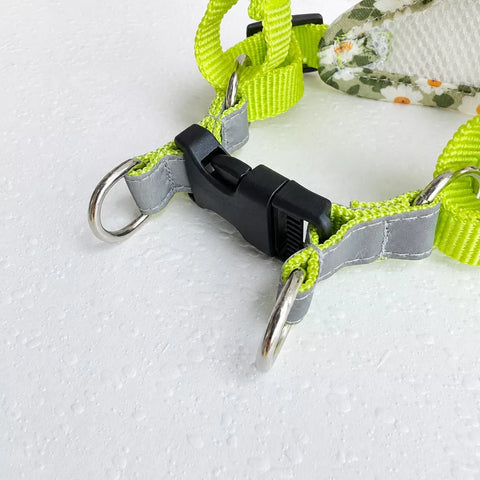 Reflective Vest Harness and Leash Set for Cats and Small Dogs