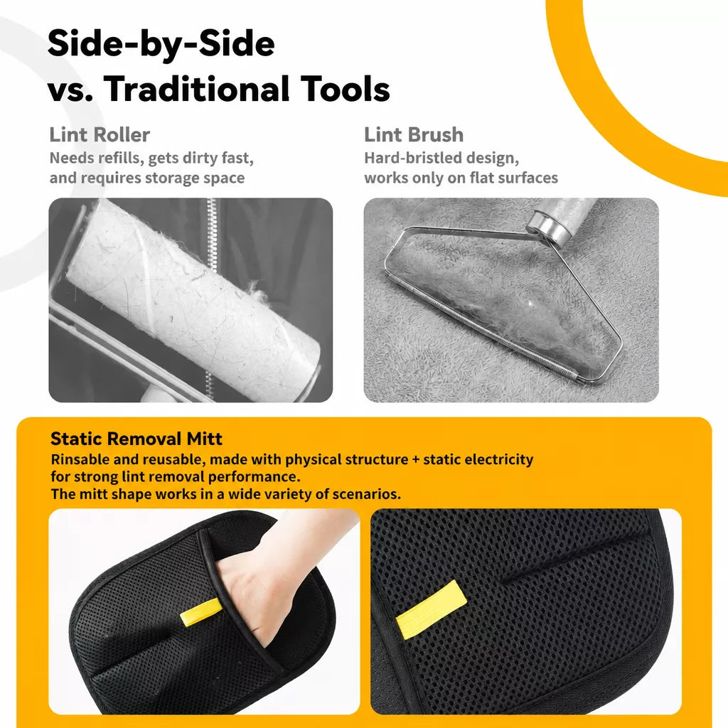 Pet Hair Removal Grooming Glove