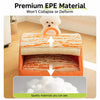 Plush Pet Tent Bed with Removable, Washable Cushion