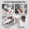 Cat Nail Clippers with Dual-Size Guide Holes