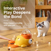 Duck-Shaped Rotating Treat Dispenser Toy