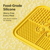 Four-Section Silicone Lick Mat for Dogs
