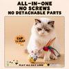 Feather Wobble Cat Toy