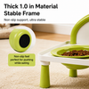Raised Ceramic Double Pet Bowl Set