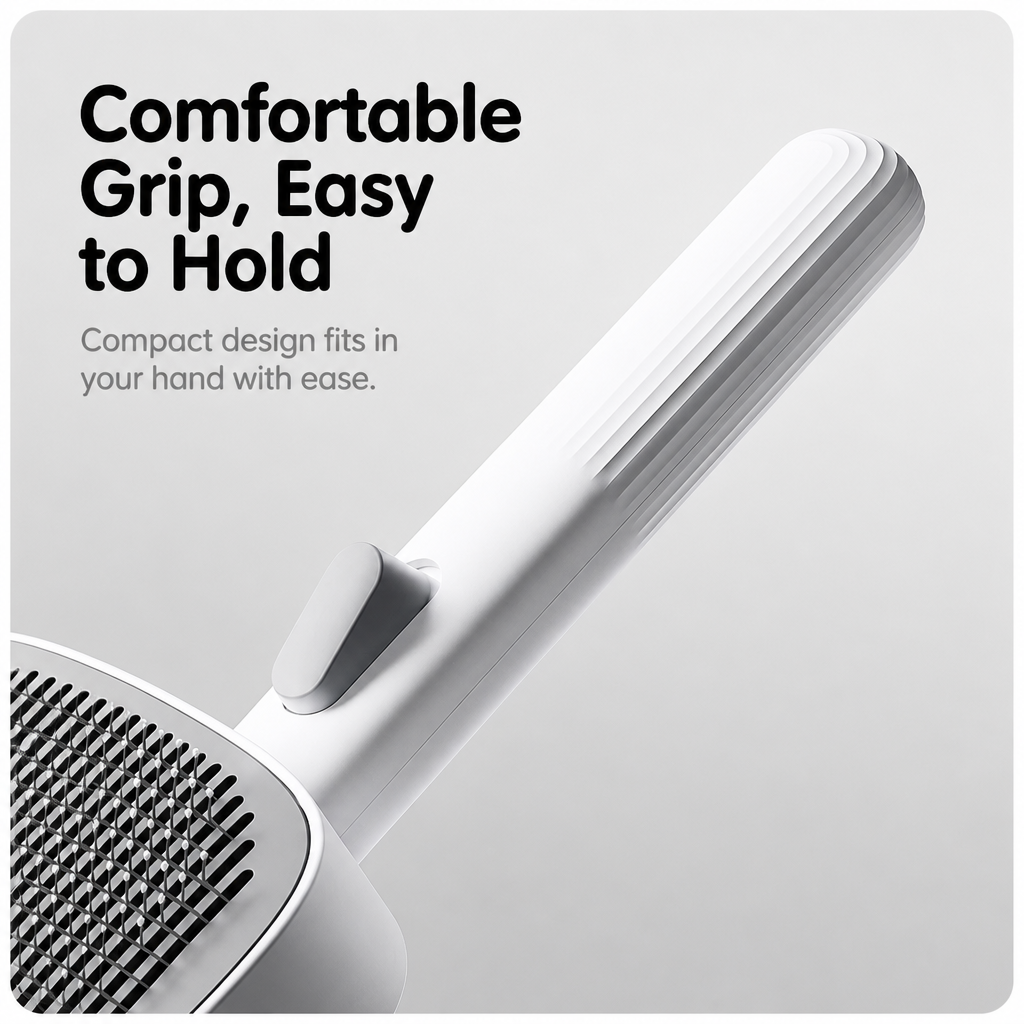 2-in-1 Deshedding & Detangling Comb for Cats and Dogs