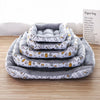 All-Season Padded Rectangular Pet Bed for Dogs & Cats