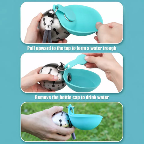 Portable Pet Water Bottle for Dogs and Cats
