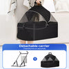 Foldable Pet Stroller with Detachable Carrier for Dogs & Cats