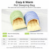 Washable Semi-Enclosed Polyester Cat & Small Dog Bed