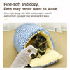 Enclosed Pet Bed for Cats & Small Dogs