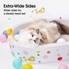 Deep-Groove Corrugated Cardboard Cat Scratcher Lounger