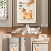 Wall-Mounted Cat Scratcher with Braided Cotton Rope