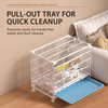 Stackable Resin Pet Crate with Tray