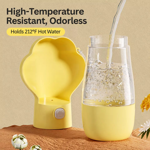 Portable Dog Water Bottle with Foldable Bowl