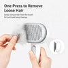 2-in-1 Dog & Cat Grooming Brush for Deshedding and Detangling
