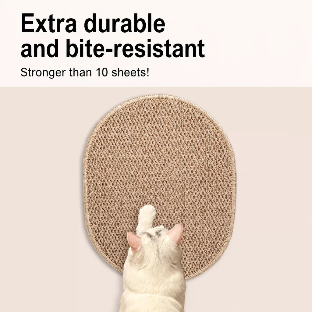 Wall-Mounted Vertical Cat Scratcher Pad