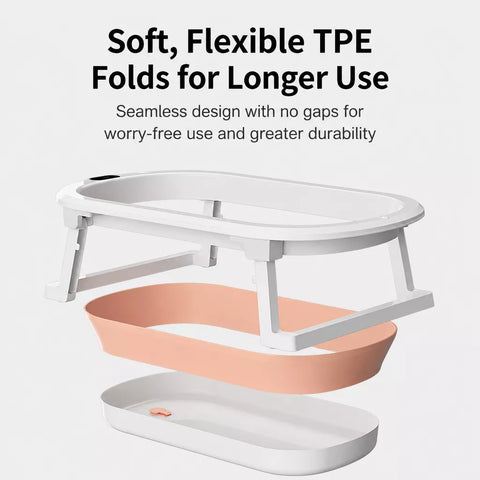 Pet Bath Tub with Drain for Small to Medium Dogs & Cats