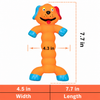 Latex Squeaky Dog Toy for Small and Medium Dogs