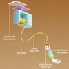 Automatic Hanging Cat Yo-Yo Toy