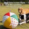 Oversized Interactive Dog Ball for Fetch and Tug-of-War