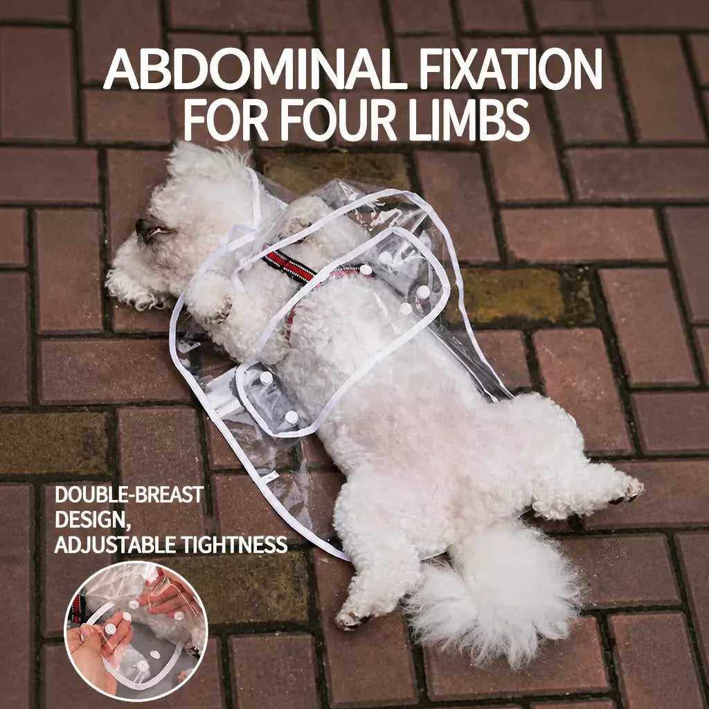 Four-Leg Dog Raincoat