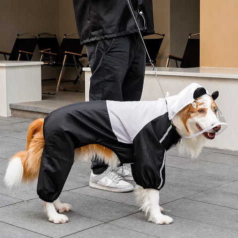 Four-Leg Waterproof Dog Raincoat