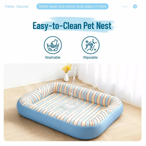 All-Season Waterproof Dog Bed for Small to Large Dogs