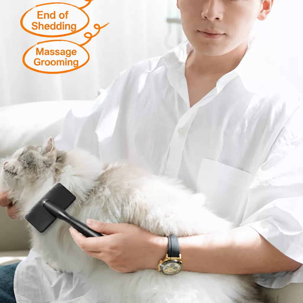 Stainless Steel Pin Brush for Dogs and Cats