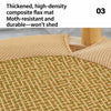 Two-Tier Wooden Cat Bed with Scratching and Woven Mats