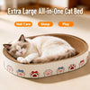 Corrugated Cardboard Cat Scratcher & Lounger